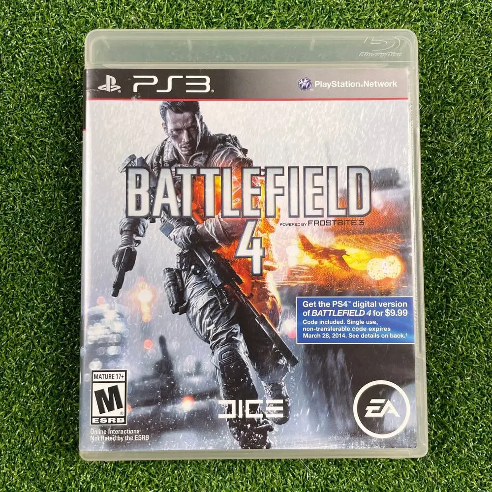 Battlefield 4 (Sony PlayStation 3, 2013) PS3 No Manual